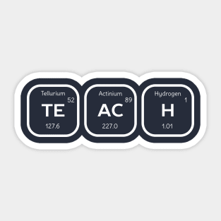 Periodic Table Teach Sticker